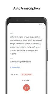 Google Диктофон 4.2.20240502.639621645. Скриншот 2