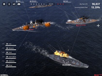 Warship Fleet Command 3.1.3. Скриншот 9