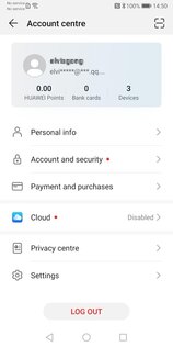 Huawei Mobile Services 6.14.0.302. Скриншот 2