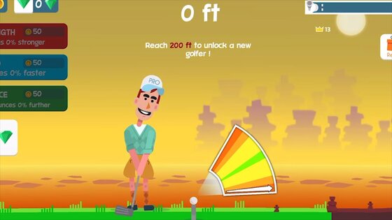 Golf Orbit 1.25.45. Скриншот 2