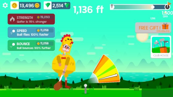 Golf Orbit 1.25.45. Скриншот 5