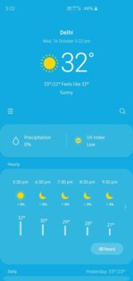 Samsung Погода 1.7.20.12. Скриншот 4