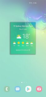 Samsung Погода 1.6.75.47. Скриншот 1