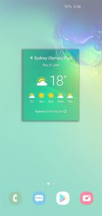 Samsung Погода 1.7.20.12. Скриншот 1