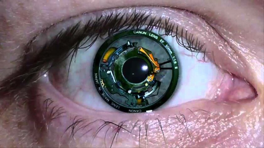 Ученые разработали биомиметрический глаз, который работает как человеческий