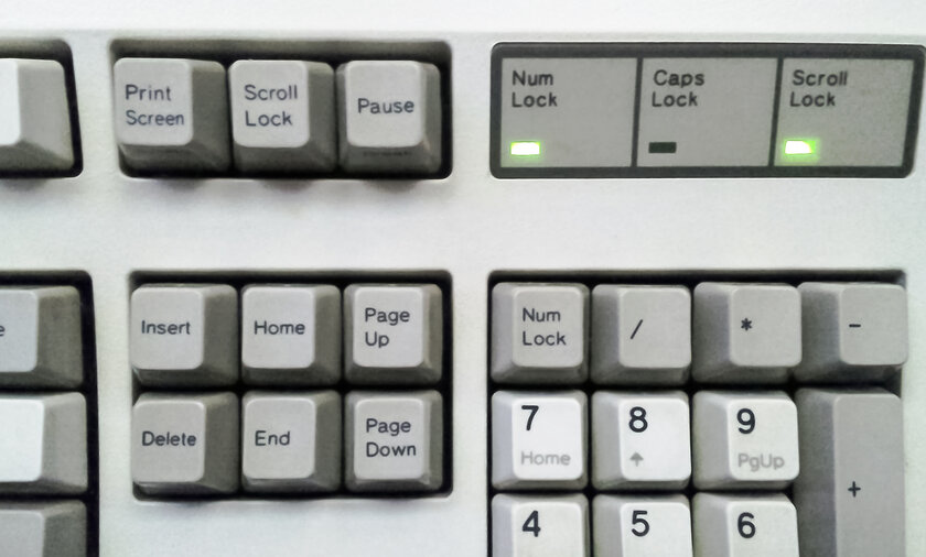 Как сделать индикацию caps lock
