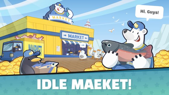 Idle Penguin Market 1.1.10. Скриншот 6
