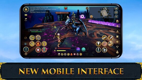 RuneScape Mobile 941.2.1.4. Скриншот 2