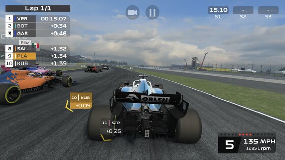 f1 mobile racing android 9