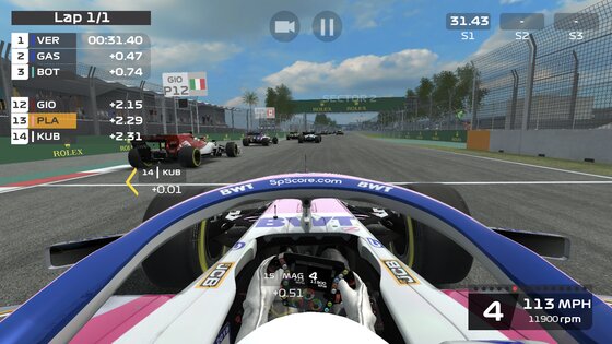 f1 mobile racing android 12