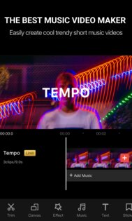Tempo – редактор видео с музыкой и эффектами 4.29.0. Скриншот 6