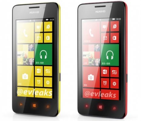Новые пресс-фото Huawei Ascend W2