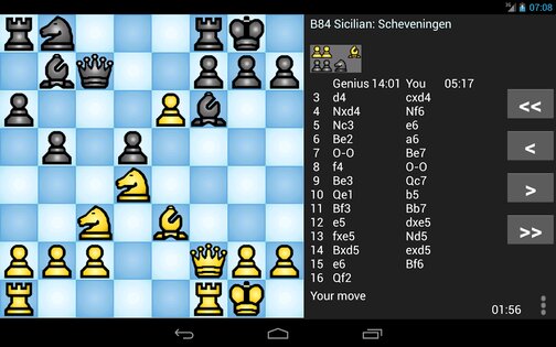Chess Genius 3.1.0. Скриншот 4