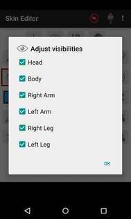 Skin Editor for Minecraft 3.0.4. Скриншот 4