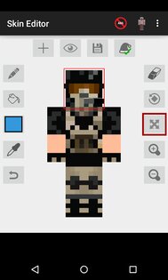 Skin Editor for Minecraft 3.0.4. Скриншот 8