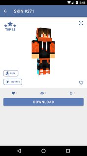 Скины для Minecraft PE 6.1.8. Скриншот 4