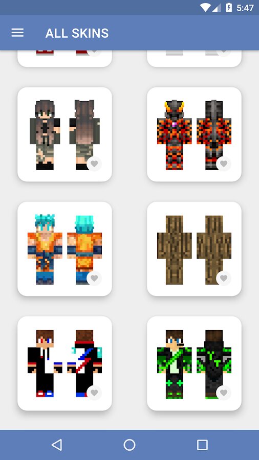 Skachat Skiny Dlya Minecraft Pe 5 4 Dlya Android