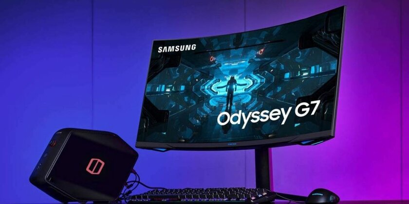 Samsung выпустила изогнутые мониторы Odyssey G7 для геймеров