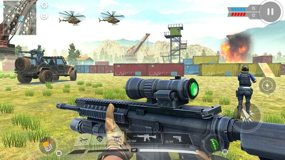 Commando War Army Game Offline 1.1.21. Скриншот 3