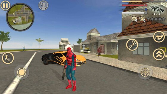 Spider Rope Hero: Vice Town 1.2. Скриншот 1