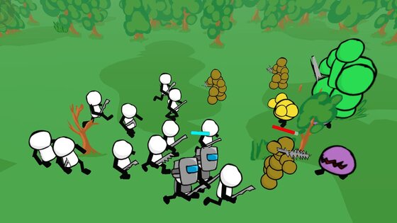 Stickman Gun Battle Simulator 1.41. Скриншот 1