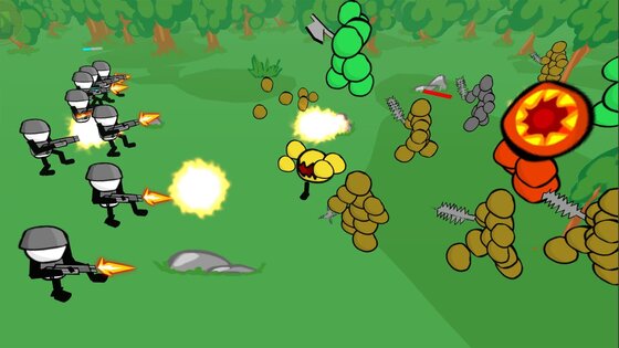 Stickman Gun Battle Simulator 1.41. Скриншот 3