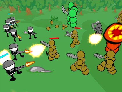 Stickman Gun Battle Simulator 1.41. Скриншот 8