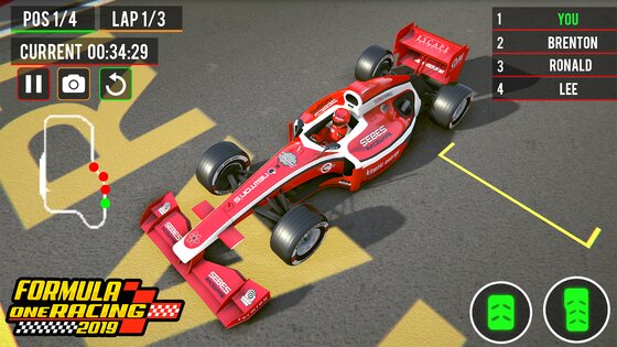 Formula Car Racing 7.8. Скриншот 1