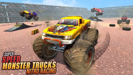 Real Monster Truck Demolition Derby Crash Stunts 3.9.2. Скриншот 1