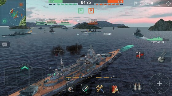 World of Warships Blitz 7.1.0. Скриншот 6