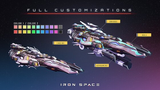Iron Space 1.0.62. Скриншот 2