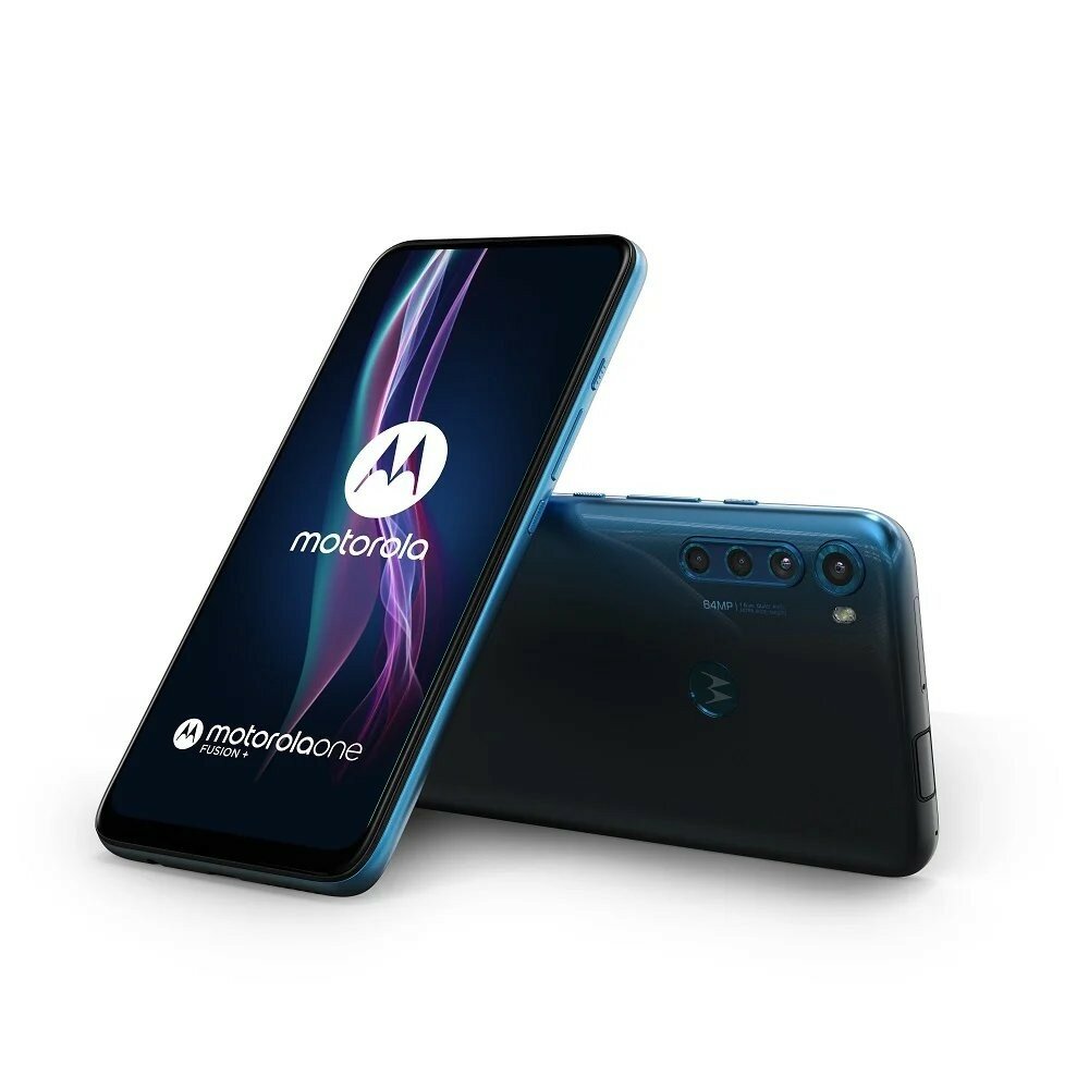 Представлен Motorola One Fusion+: квадрокамера на 64 Мп и 5000 мА⋅ч