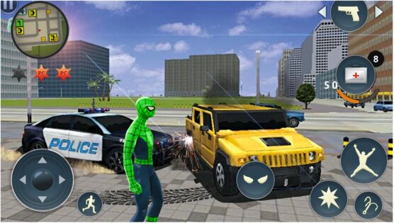 Spider Rope Hero — Gangster Crime City 1.0.25. Скриншот 2