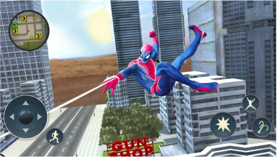 Spider Rope Hero — Gangster Crime City 1.0.25. Скриншот 3