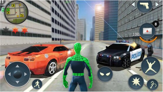 Spider Rope Hero — Gangster Crime City 1.0.25. Скриншот 6