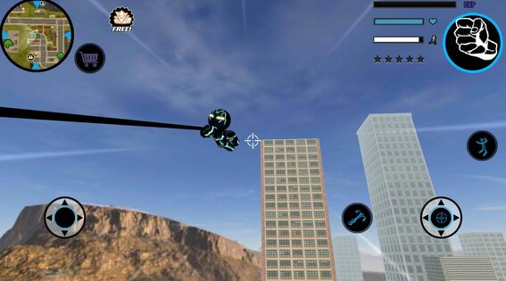 Neon Iron Stickman 92.3. Скриншот 8