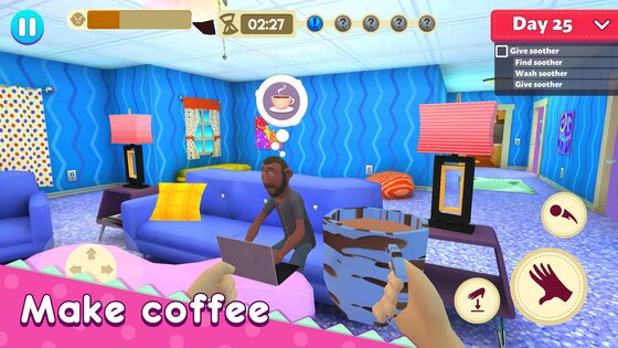 Mother Simulator: Family life 2.2.36.295. Скриншот 3