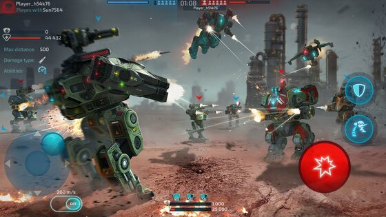 Robot Warfare 0.4.1. Скриншот 7