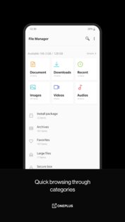 OnePlus File Manager 15.5.2. Скриншот 1