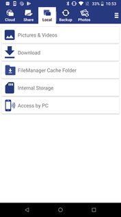 Cloud File Manager 5.0 (1546). Скриншот 6