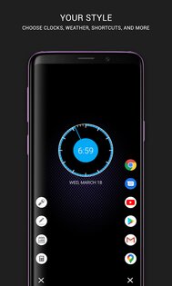 Always on AMOLED – Edge Lighting 7.2.0. Скриншот 4