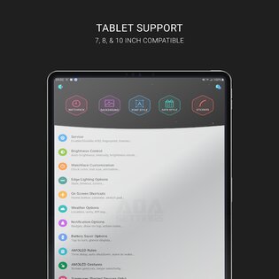 Always on AMOLED – Edge Lighting 7.2.0. Скриншот 9
