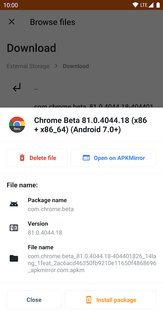 APKMirror Installer 1.7.1. Скриншот 3