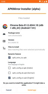 APKMirror Installer 1.7.1. Скриншот 4