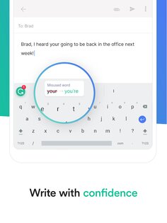 grammarly keyboard android 14