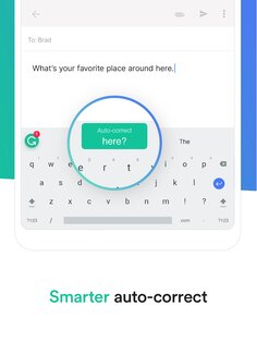 grammarly keyboard android 16