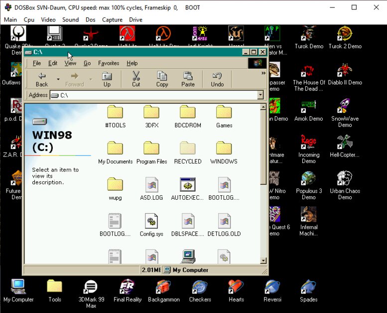 Установка windows 98 без диска