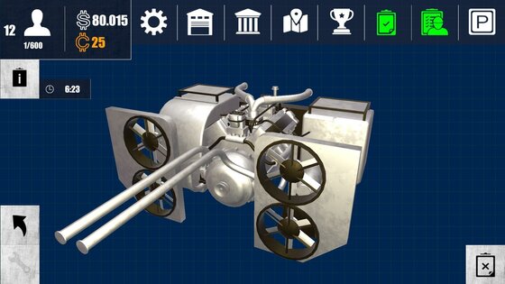 Tank Mechanic Simulator 0.0.1. Скриншот 4