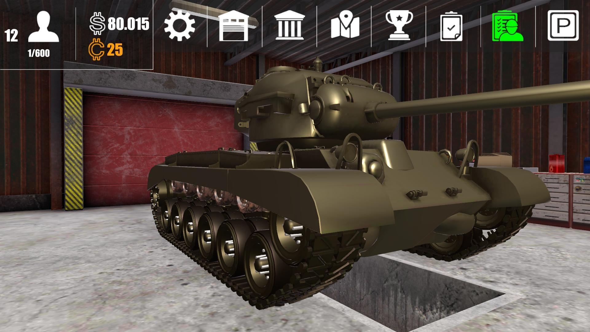 Скачать Tank Mechanic Simulator 0.0.1 для Android