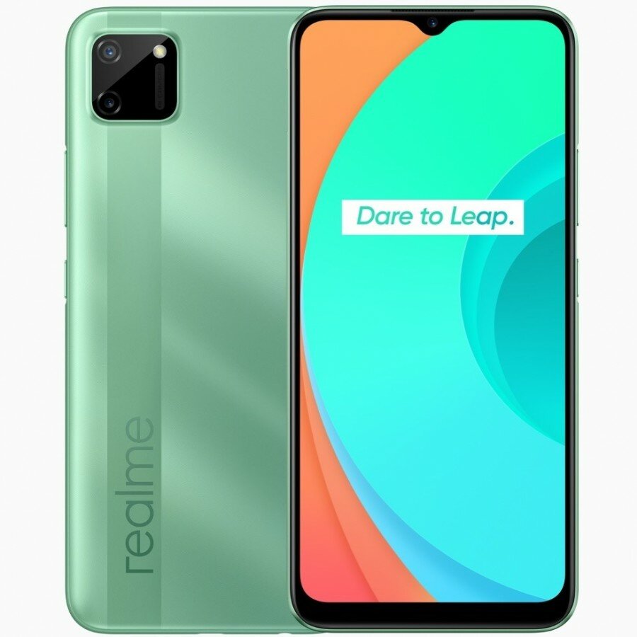 Представлен Realme C11 — дешёвый смартфон на новом процессоре MediaTek